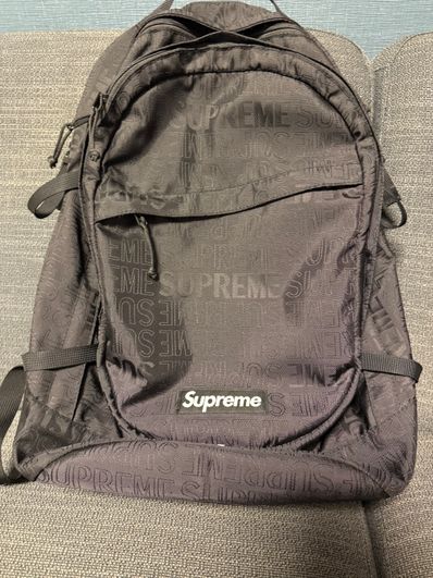 Supreme 19SS Backpack "Black"