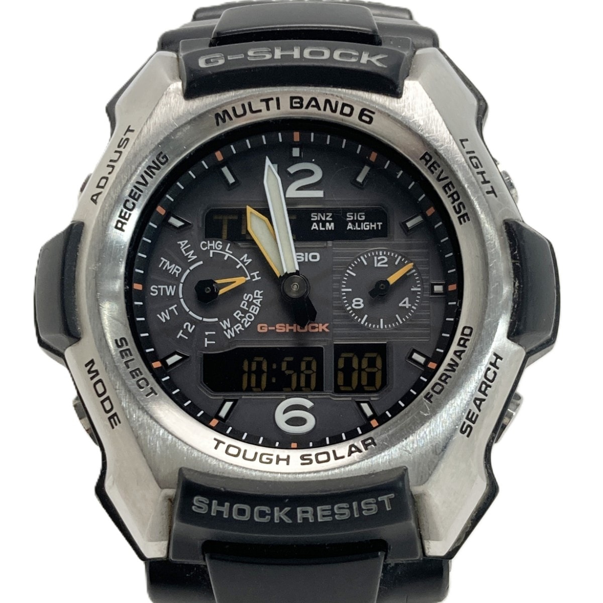 CASIO カシオ G-SHOCK デジアナ GW-2500-1AJF 電波ソーラー メンズ 腕時計