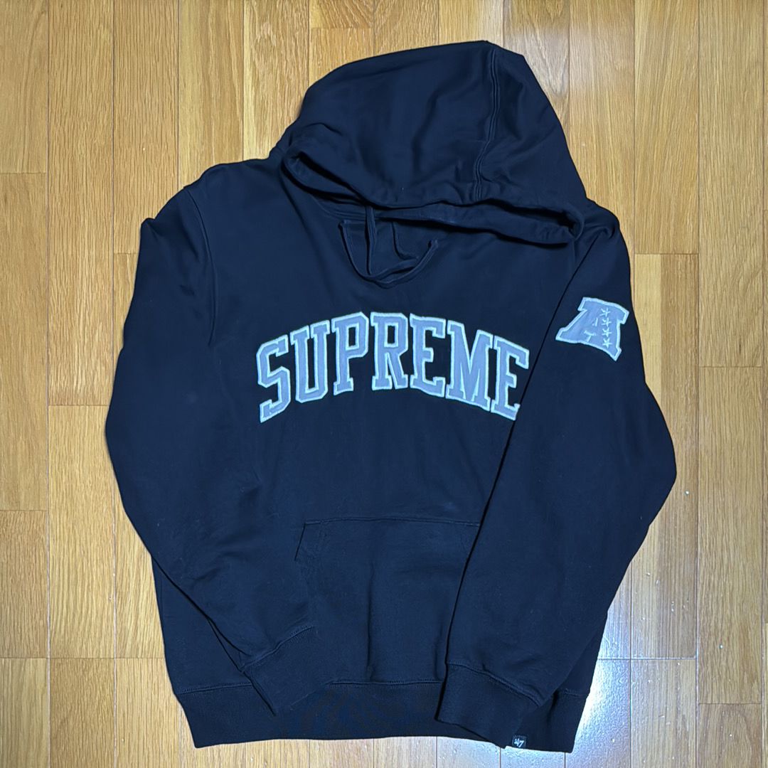Supreme / NFL Raiders Hooded Sweatshirt "Black"