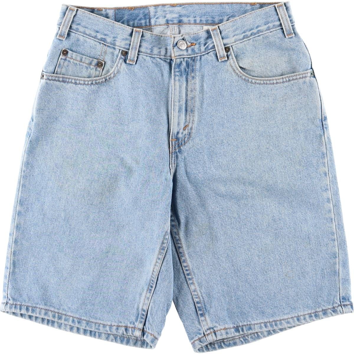 古着 90~00年代 リーバイス Levi's 569 デニムショーツ ハーフパンツ ジョーツ USA製 メンズw32相当/eaa627206