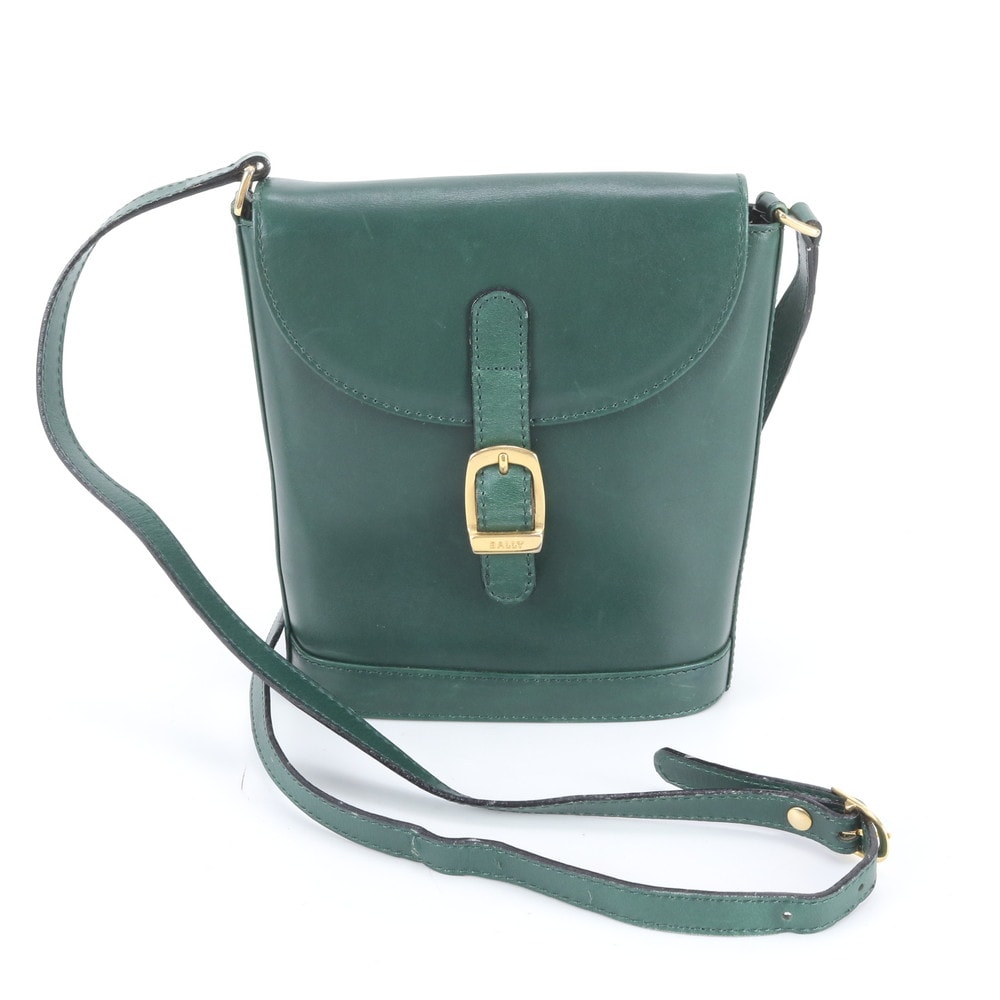 ■美品 バリー ショルダーバッグ レザー