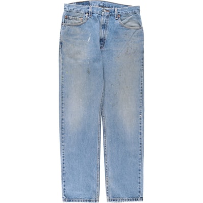 古着 00年代 リーバイス Levi's 505 REGULAR FIT STRAIGHT LEG テーパードデニムパンツ USA製 メンズw34相当/eaa663601