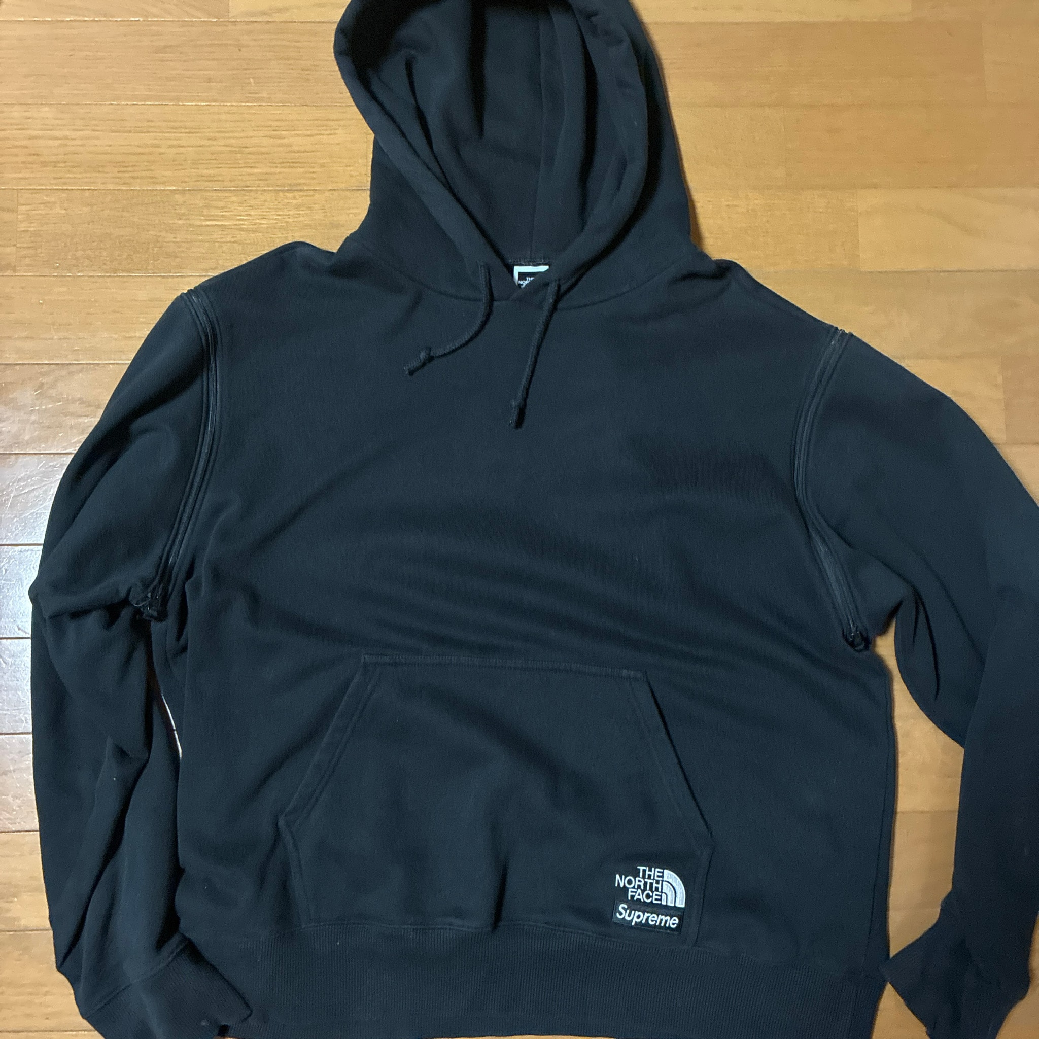 Supreme x The North Face Convertible Hooded Sweatshirt "Black"