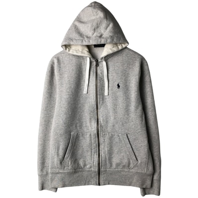 古着 ラルフローレン Ralph Lauren POLO RALPH LAUREN スウェットフルジップパーカー メンズL相当/eaa459430