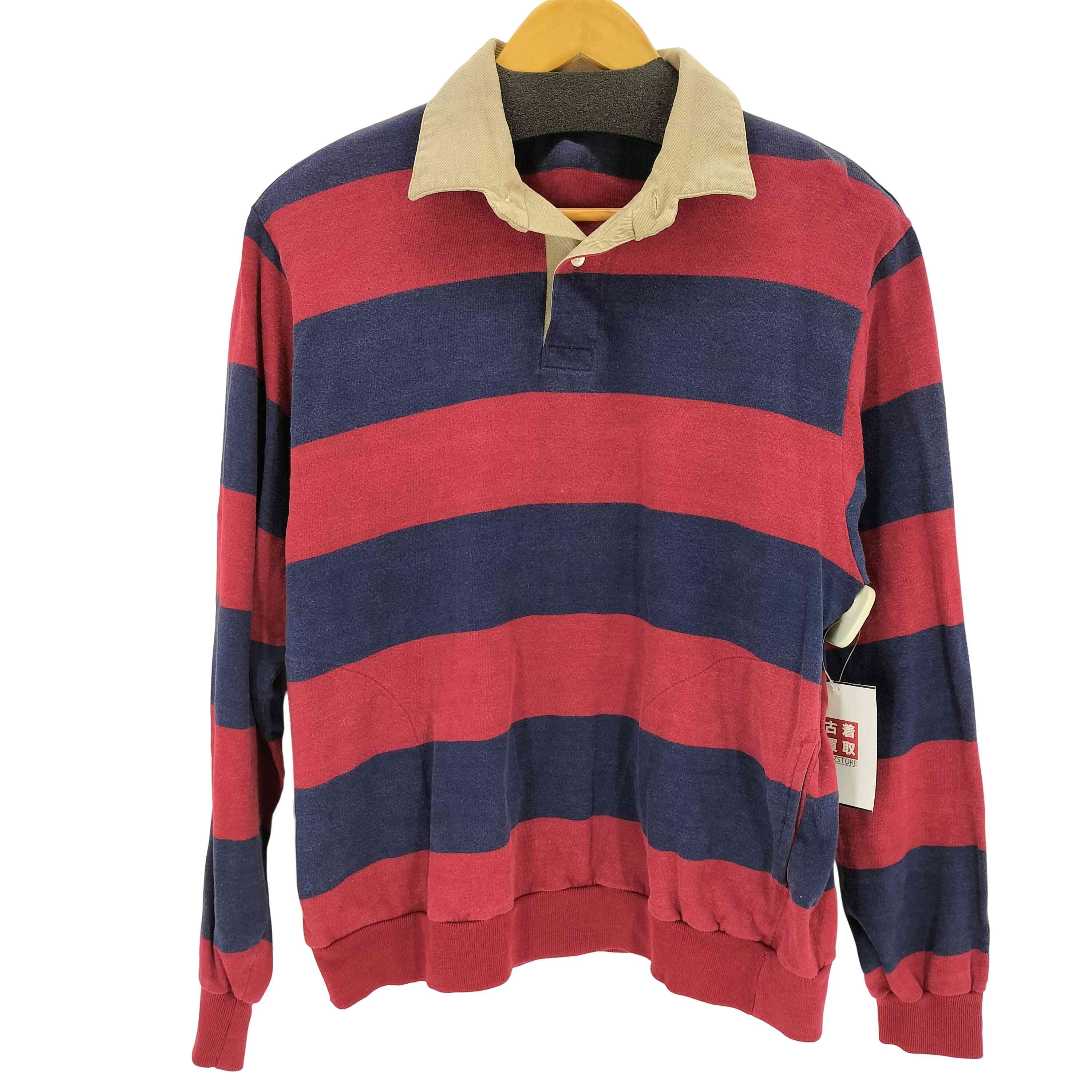 80s USA製 ラガーシャツ【1139432031432】