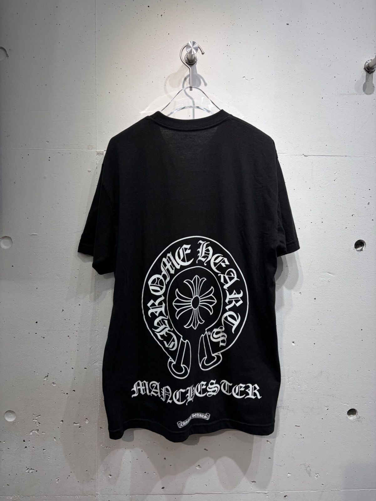 CHROME HEARTS クロムハーツ HorseshoeLogo T-Shirt Manchester ホースシューロゴTシャツマンチェスター