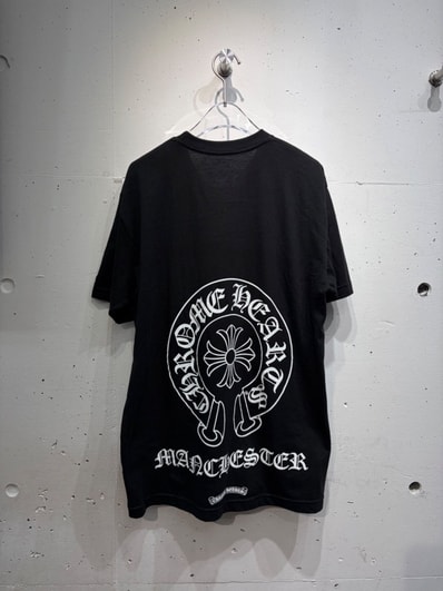 CHROME HEARTS クロムハーツ HorseshoeLogo T-Shirt Manchester ホースシューロゴTシャツマンチェスター