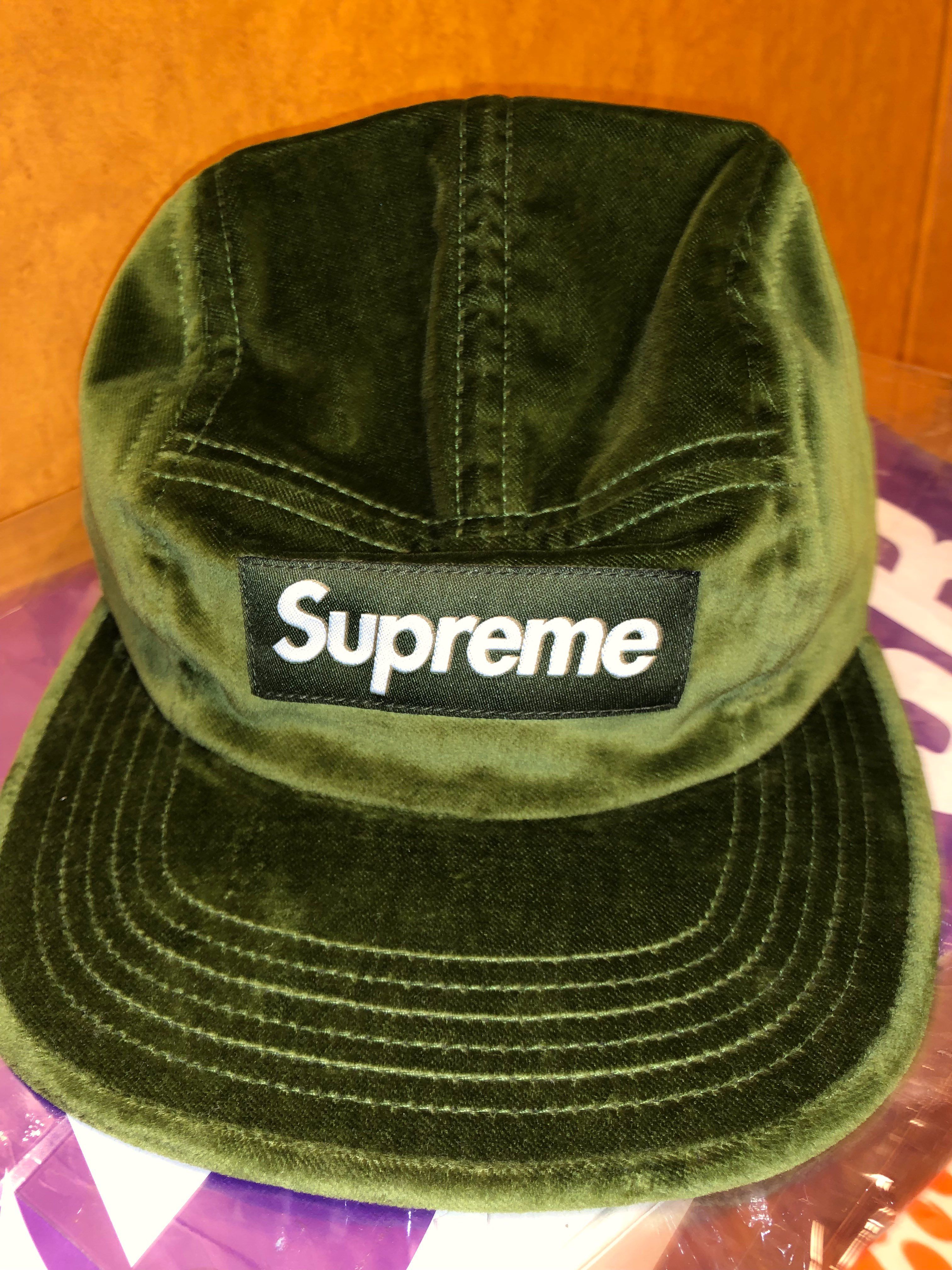 Supreme GORE-TEX Corduroy Camp Cap "Green"