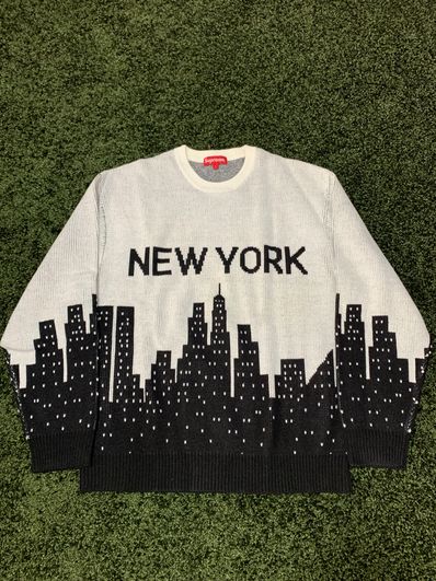 Supreme New York Sweater "White"
