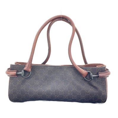 グッチ GUCCI GGキャンバス ハンドバッグ【中古】