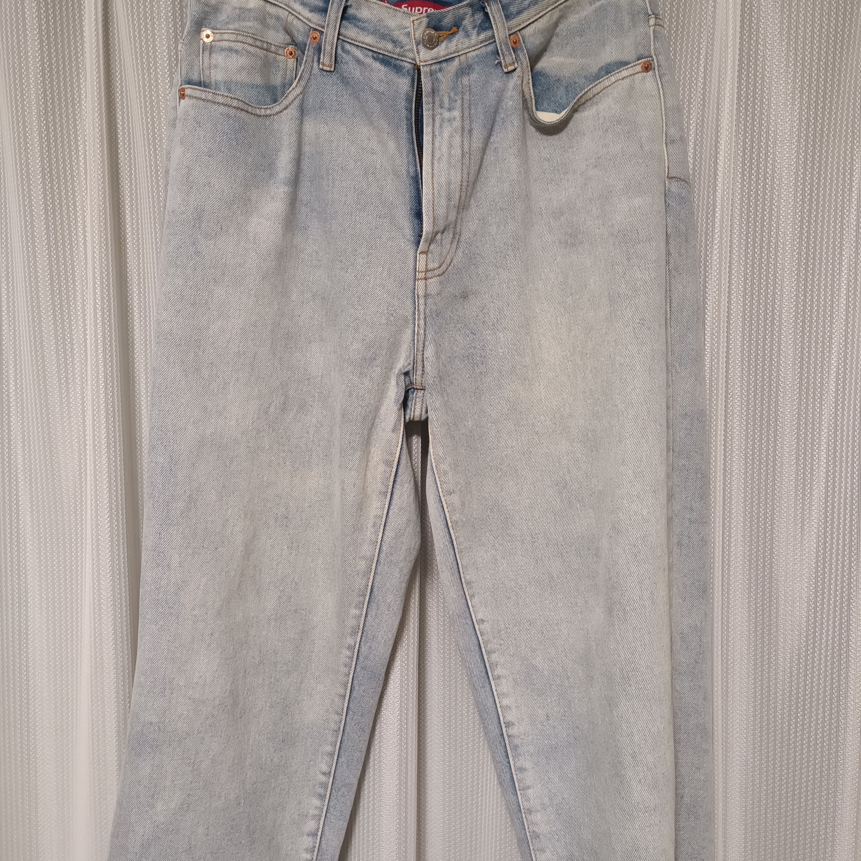 Supreme Baggy Jean "Dirty Indigo" (23SS)