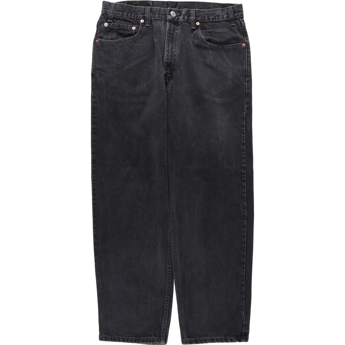 古着 90年代 リーバイス Levi's 550 RELAXED FIT ブラックデニム テーパードデニムパンツ カナダ製 メンズw34相当 ヴィンテージ/eaa633930
