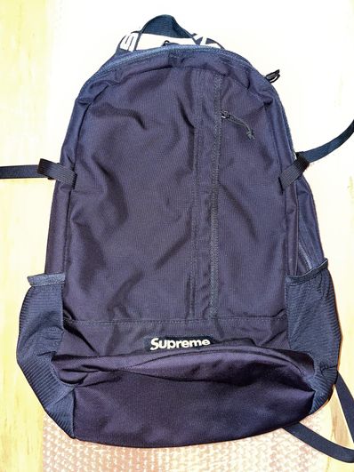 Supreme 18SS Backpack "Black"