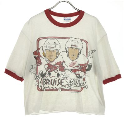 Hanes 80s 半袖 リンガー Tシャツ