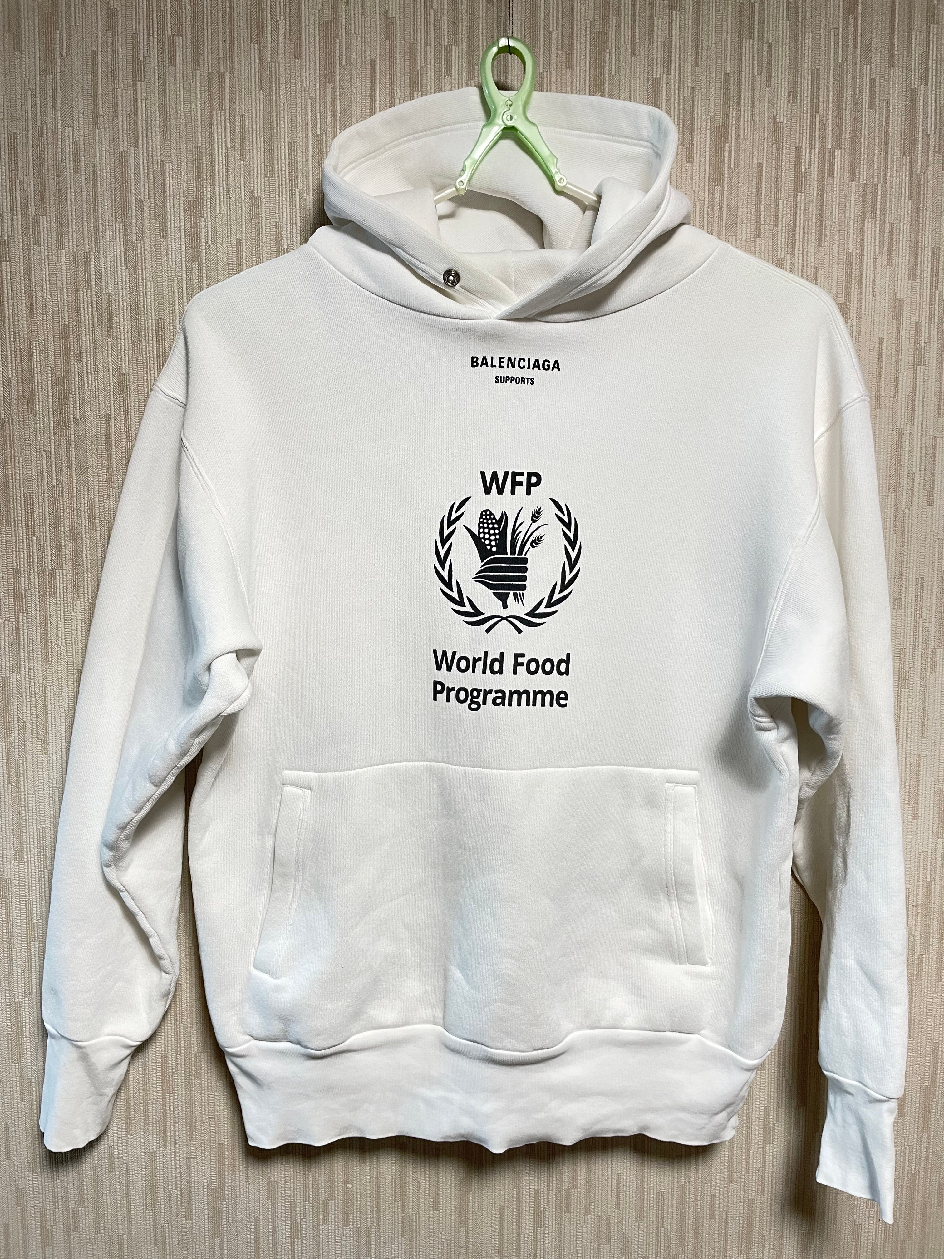 バレンシアガ パーカー WFP 白
