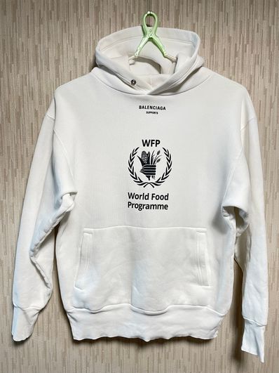 バレンシアガ パーカー WFP 白