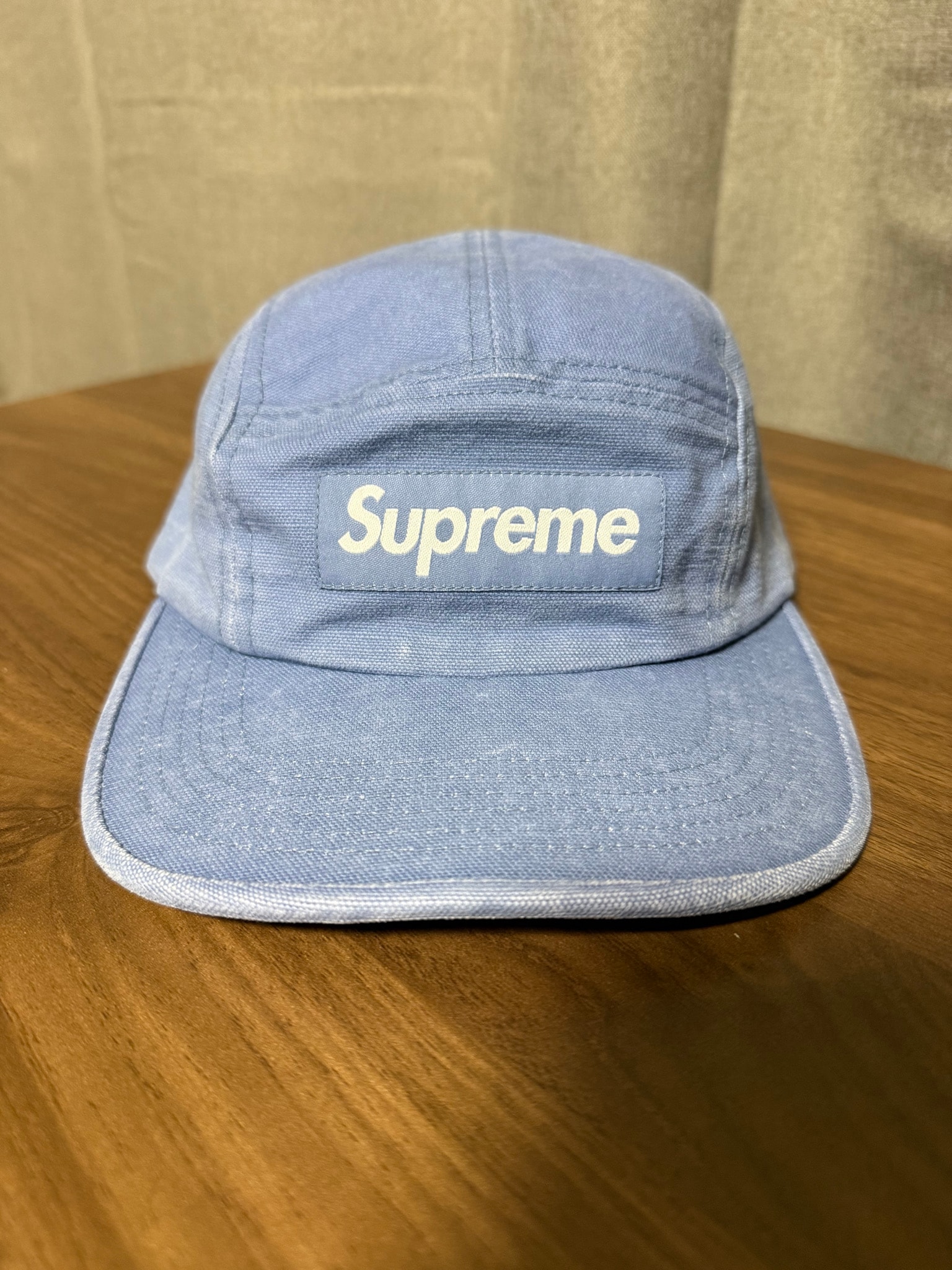 Supreme Canvas Camp Cap "Blue"
