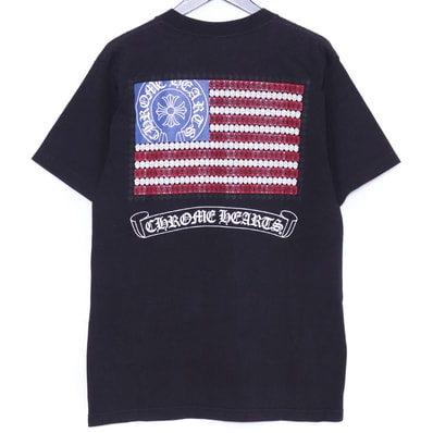 CHROME HEARTS オールド アメリカンフラッグダガーポケットTシャツ