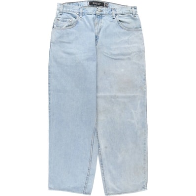 古着 90年代 リーバイス Levi's SILVER TAB シルバータブ BAGGY バギー テーパードデニムパンツ USA製 メンズw36相当 ヴィンテージ/eaa632323