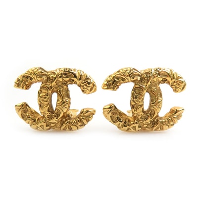 シャネル CHANEL イヤリング ココマーク メタル ゴールド レディース【中古】 e61469i