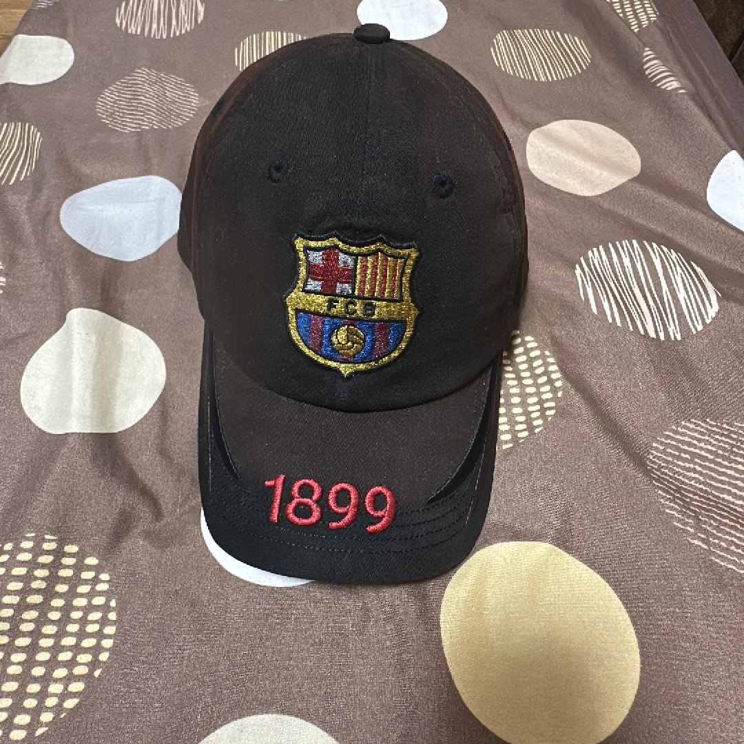 Travis Scott Cactus Jack x FC Barcelona 1899 Distressed Hat "Brown"