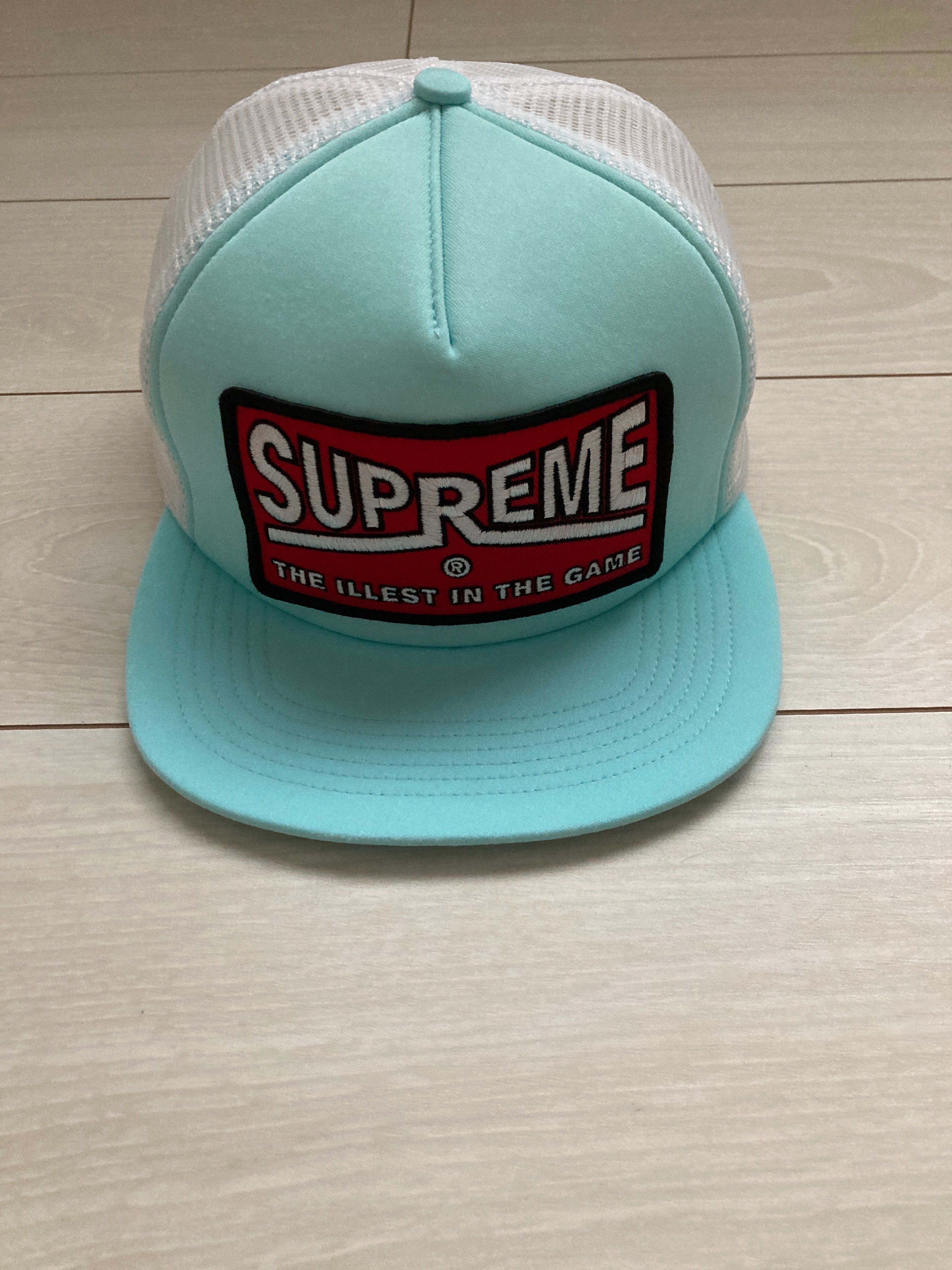 Supreme Illest Mesh Back 5-Panel "Light Blue"