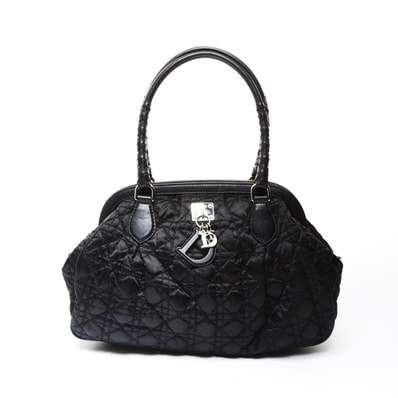 ディオール Dior ナイロン カナージュ ラブリー ショルダーバッグ【中古】