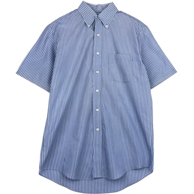 古着 ブルックスブラザーズ Brooks Brothers 346 半袖 ボタンダウン ストライプシャツ メンズM相当/eaa644938