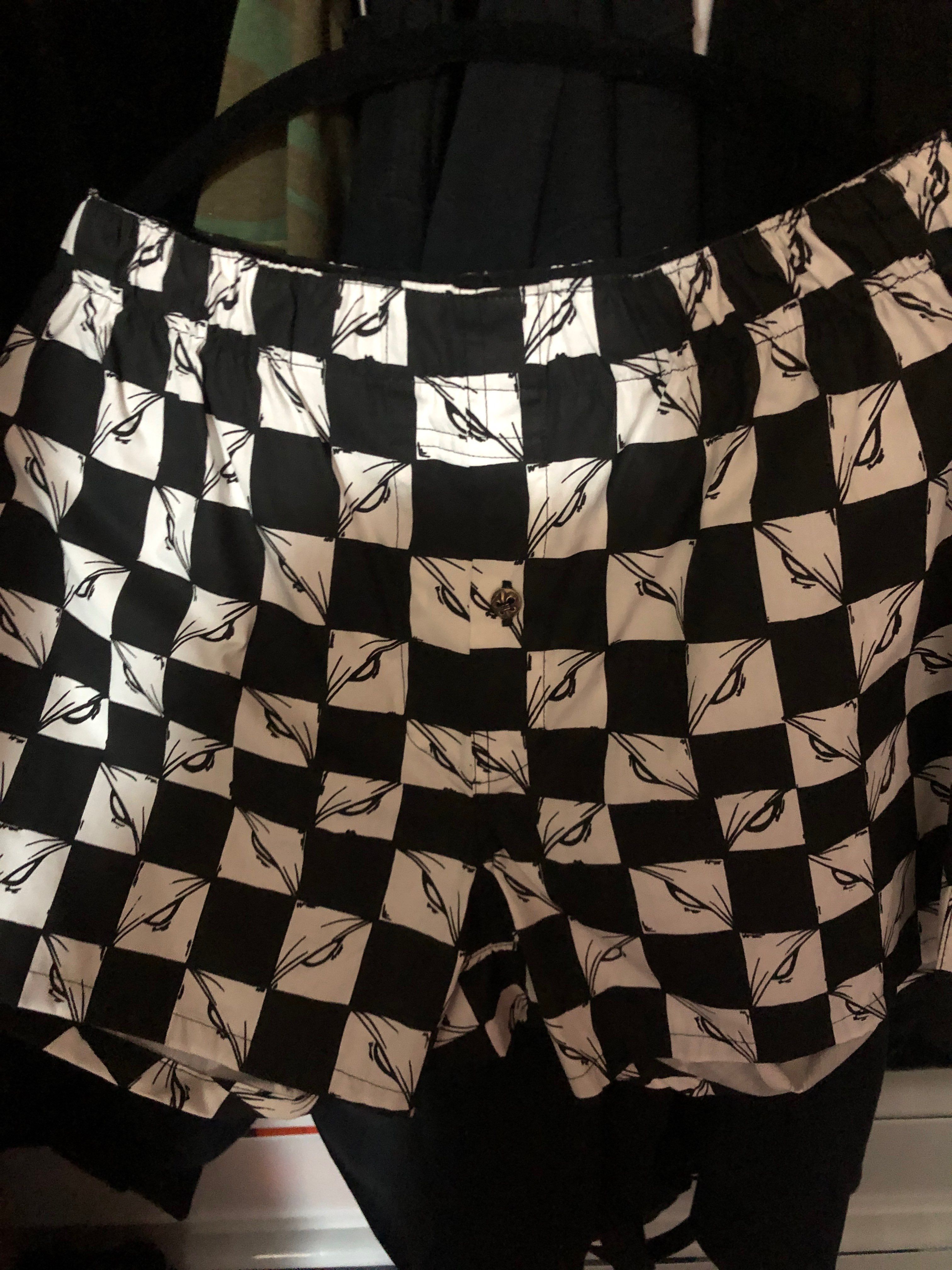 Chrome Hearts Matty Boy Ninety Nine Eyes Boxer Shorts "Black/White"