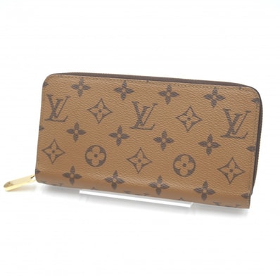 LOUIS VUITTON(ルイ・ヴィトン)ジッピー・ウォレット モノグラム・ジャイアント 長財布 ラウンドファスナー ブラウン ゴールド金具 RFID ICチップ内蔵 【中古】