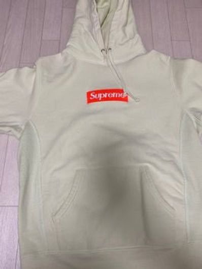 Supreme Box Logo Hooded Sweatshirt "Pale Lime" (17FW)