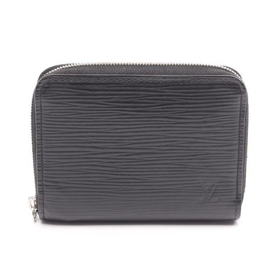 ルイ・ヴィトン LOUIS VUITTON ジッピーコインパース コインケース 財布 レザー エピ ノワール メンズ ブラック系 M60152 【中古】