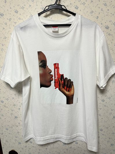 Supreme Water Pistol Tee "White"
