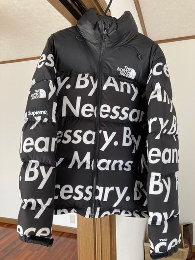 Supreme x The North Face By Any Means Nuptse Jacket "Black"