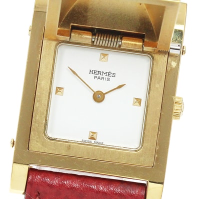 エルメス HERMES メドール クォーツ レディース _912048