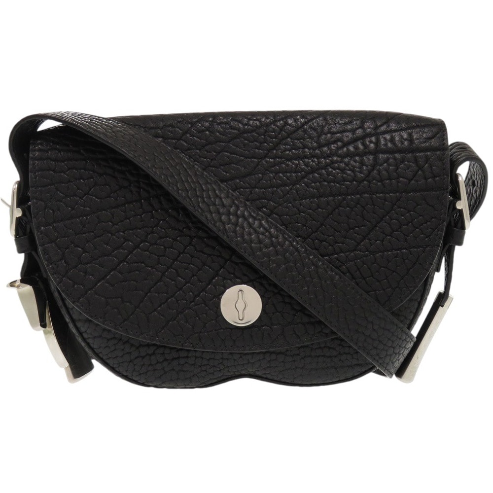 バーバリー   8075511  レザー  ブラック   ショルダ