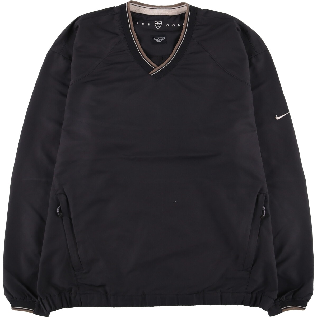 古着 ナイキ NIKE GOLF ゴルフ ウォームアッププルオーバー メンズL相当/eaa544554