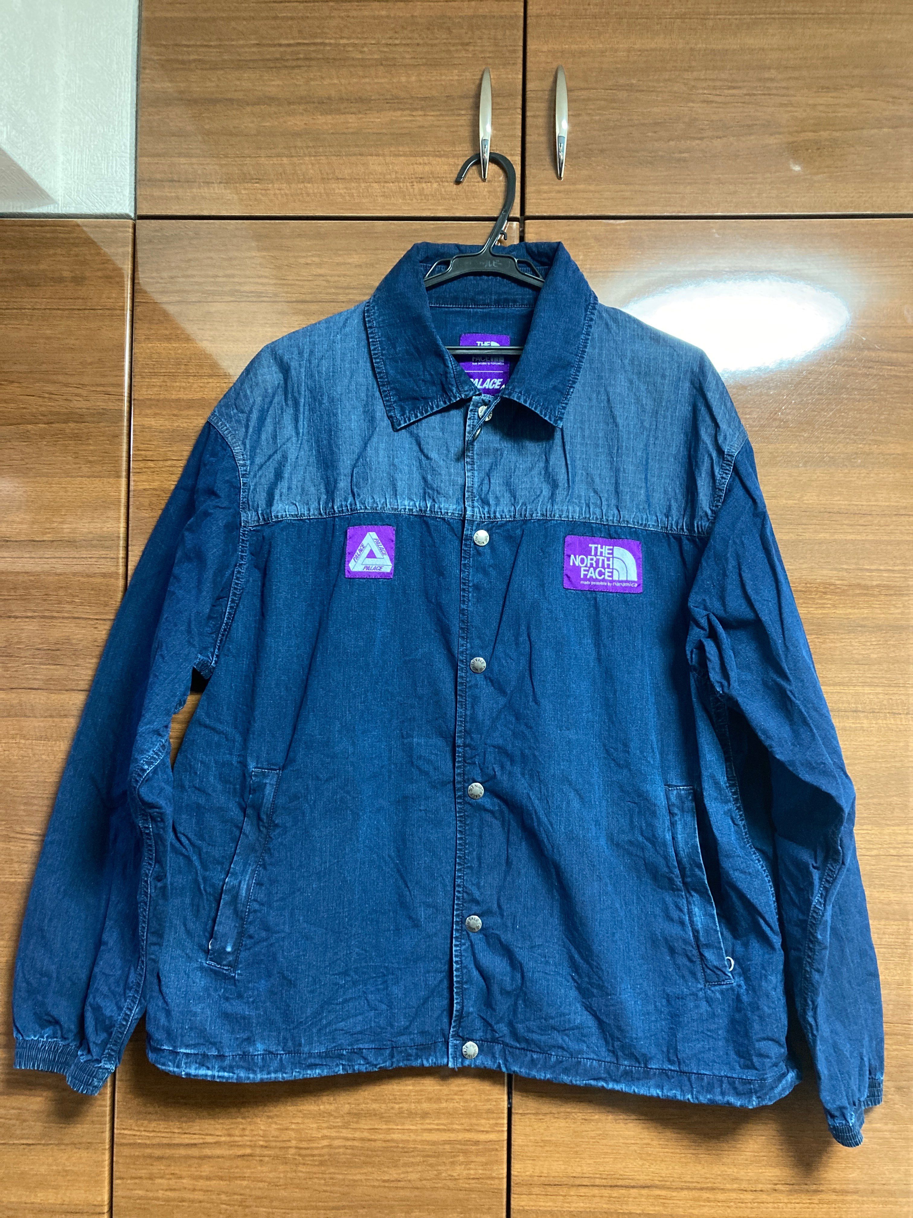 PALACE THE NORTH FACE PURPLE LABEL Indigo Ripstop Coach Jacket "Indigo"