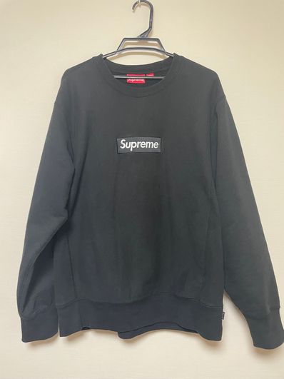 Supreme Box Logo Crewneck Sweatshirt "Black" (18FW)
