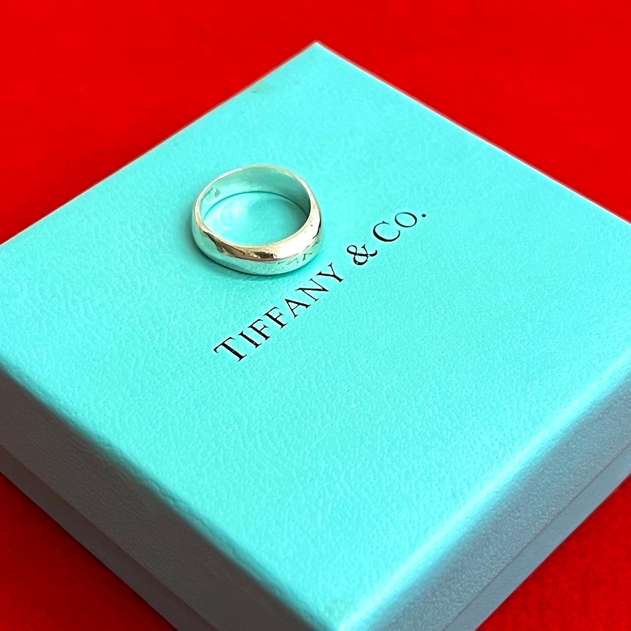 TIFFANY&Co. ティファニー ナイフエッジ リング シルバー925 リング・指輪 7号 シルバー
 43952