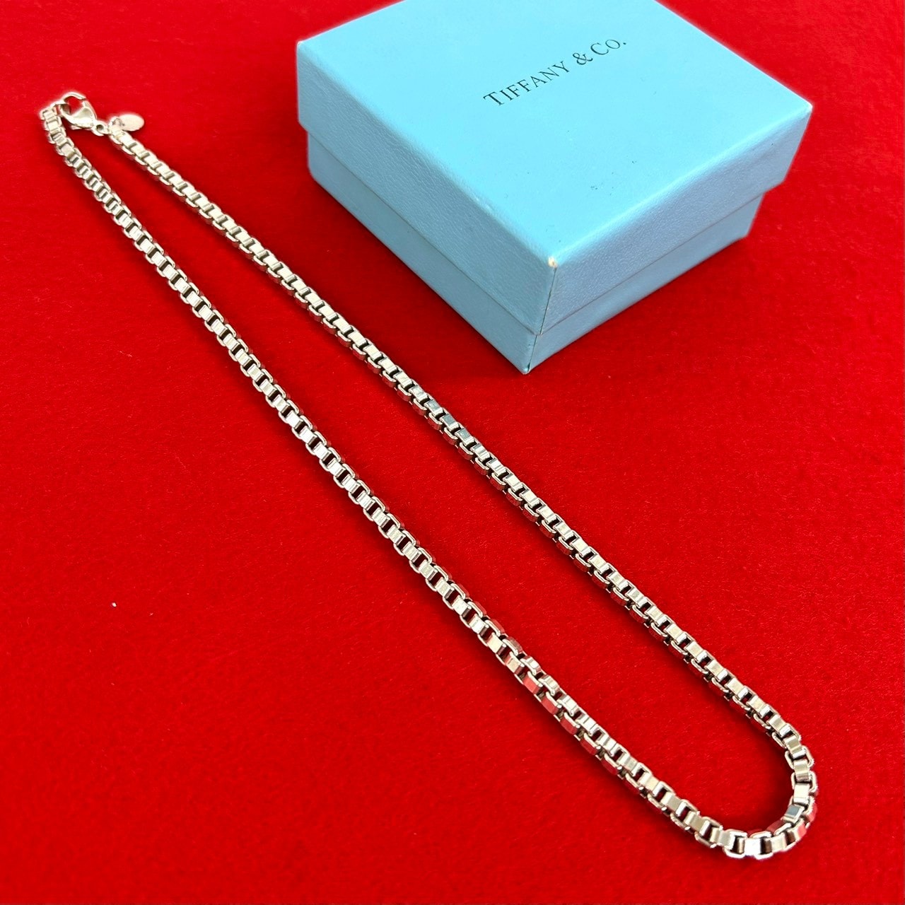 TIFFANY&Co. ティファニー ベネチアン ネックレス シルバー925 ネックレス シルバー
46619