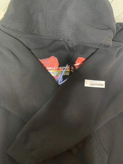 Supreme / Yohji Yamamoto TEKKEN Hooded Sweatshirt "Black"