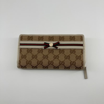 GUCCI(グッチ) メイフェア GGキャンバス 長財布 ベージュ