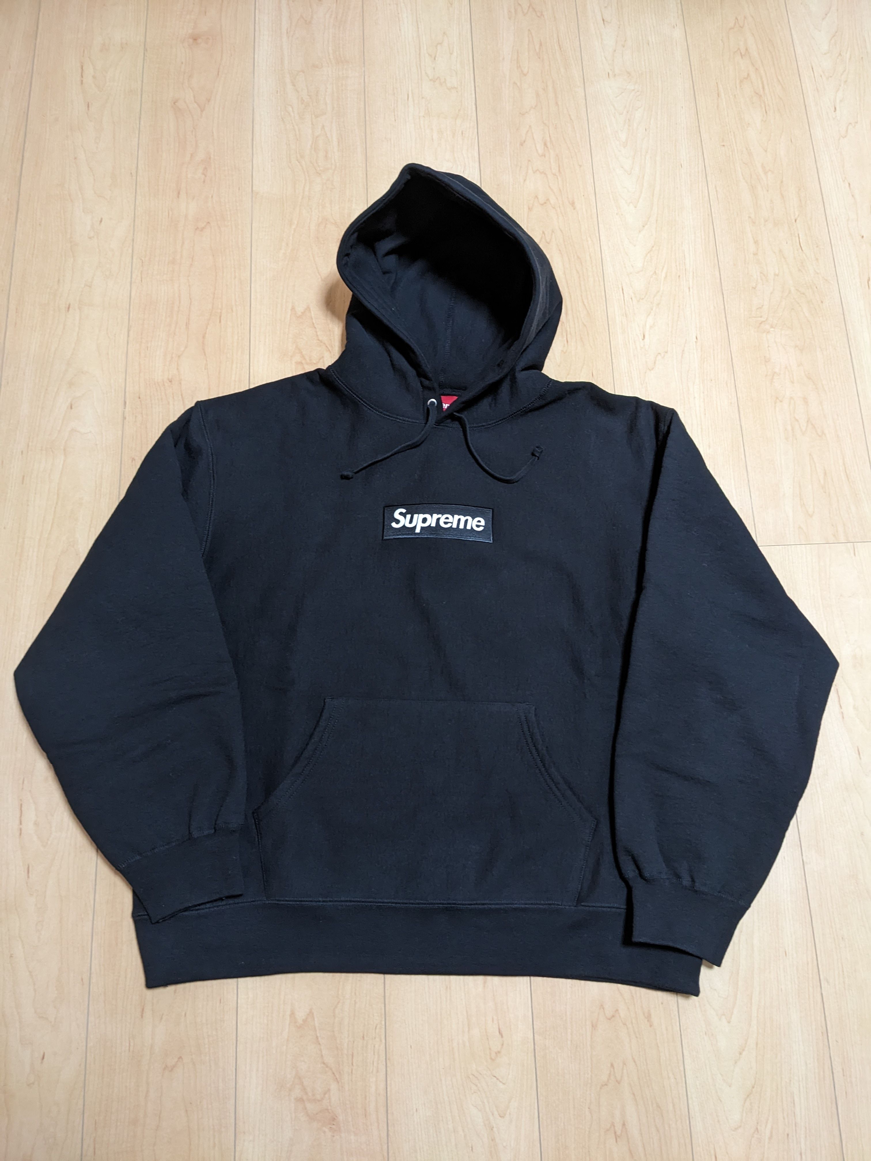 Supreme Box Logo Hooded Sweatshirt "Black" (23FW)