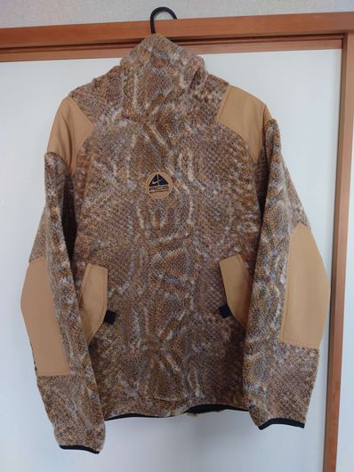 Supreme Nike ACG Fleece Pullover "Gold Snakeskin"