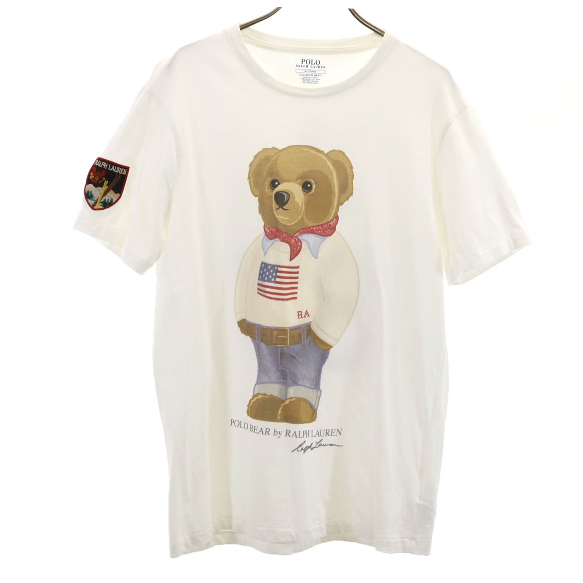 POLO RALPH LAUREN ポロラルフローレン ポロベア 半袖 Tシャツ M ホワイト