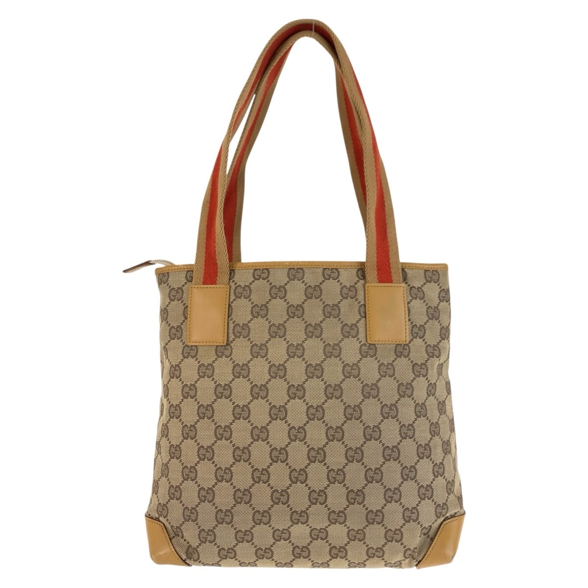 B (目立った傷や汚れなし)】GUCCI グッチ シェリーライン ベージュ GG