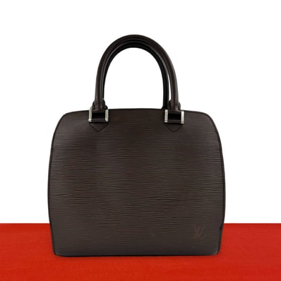 LOUIS VUITTON ルイヴィトン ポンヌフ エピ レザー ハンドバッグ モカ ブラウン
479-7