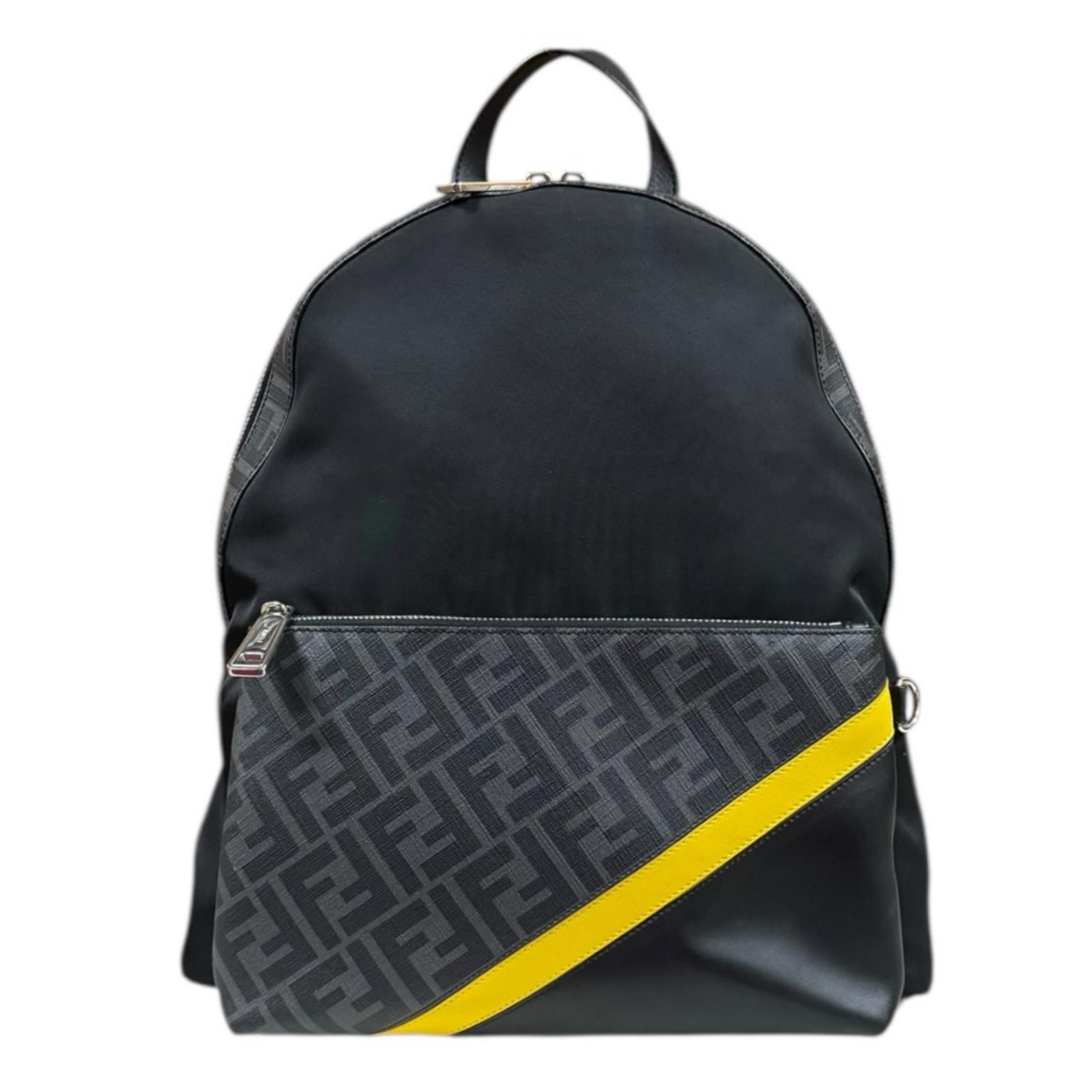 フェンディ ズッカ リュック・デイパック ナイロン 7VZ042 メンズ FENDI 中古