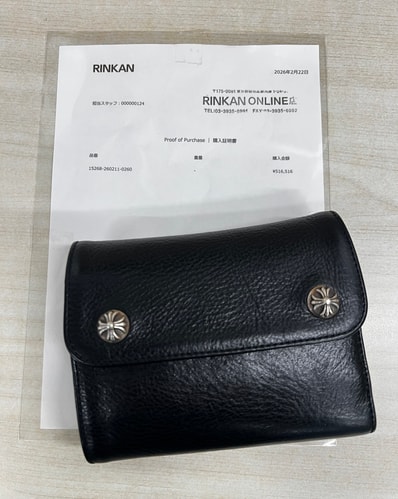 Chrome Hearts WAVE MINI "Black/Silver"